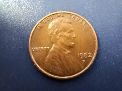 1982 D SMALL DATE PENNY, Ungraded, Real Nice - Image 1 of 2
