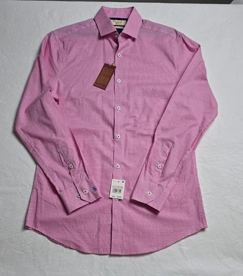 Camisa Para Hombres Penguin by Munsingwear Manga Larga Heritage Calce Ajustado Pequeña 14.5 32/33 Foto 1 de 4