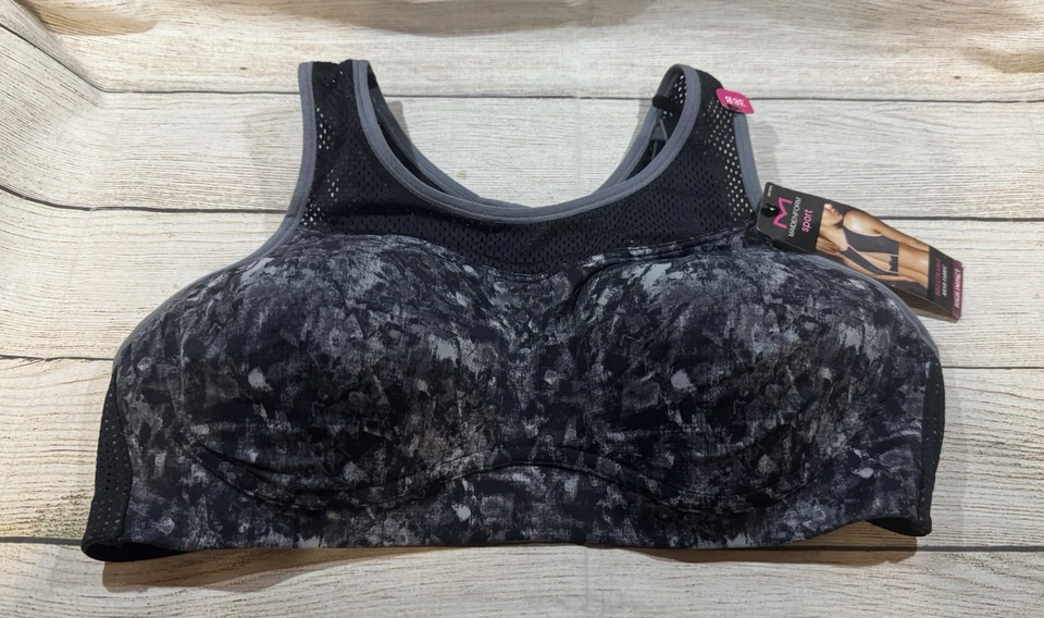 Sujetador Deportivo Maidenform Malla Alto Impacto Pintura Lavado Estampado DM7994 Talla 38B T13 Foto 1 de 4