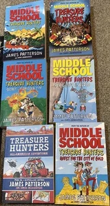 Konvolut 6 JAMES PATTERSON Bücher: MITTELSCHULE, ICH LUSTIG, SCHATZSUCHER (R) - Bild 1 von 9