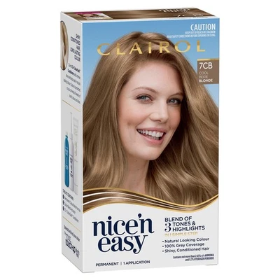 Clairol Nice 'N Easy 7CB Natural Dark Champagne Blonde Permanent Hair Colour - image 1 of 4