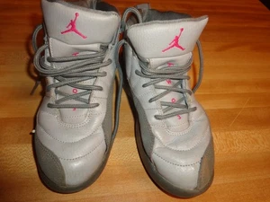 YOUTH Gray High-Top Sneakers AIR JORDANS SIZE 1 YOUTH 510816-029 - Picture 1 of 6