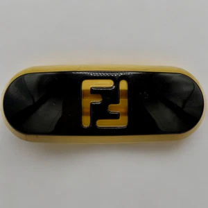 Pasador de pelo Fendi Vintage FF - Imagen 1 de 6