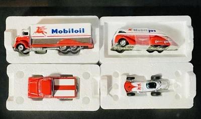 Hot Wheels • RLC • Club Exclusive • Mobil Oil • Complete Set Of 4  - Image 1 of 4