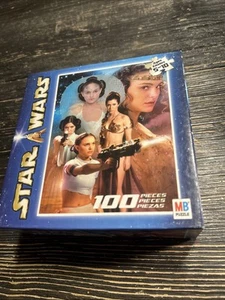 Star Wars - 100 piece jigsaw puzzle - Princess Leia & Padme Amidala New In Box - Picture 1 of 6