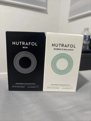 Nutrafol Crecimiento del Cabello Mujer y Hombre Paquete Foto 1 de 4