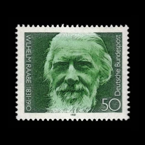 Deutschland, Scott 1357, Wilhelm Raabe, 1981, postfrisch, 112189 - Bild 1 von 2