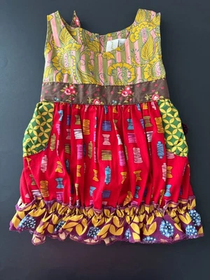 Matilda Jane Pintura Por Números Bufón Shasta Costura Burbuja Top Niñas Talla 2 Usado en Excelente Condición Foto 1 de 4