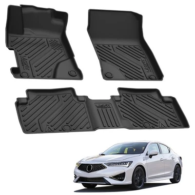 Floor Mats for Acura ILX 2013-2022 Custom Protection 1st & 2nd Row Floor Liners — 第 1/4 张图片