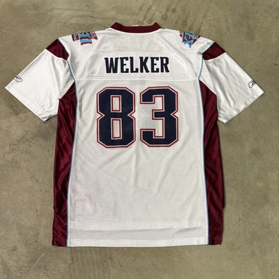Camiseta de los New England Patriots para hombre XL NFL blanca Wes Welker Super Bowl XLII Reebok Foto 1 de 4