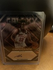 2022-23 Panini Obsidian Galaxy Ayo Dosunmu Auto /50 SP Autograph Chicago Bulls
