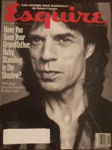 ESQUIRE Magazine (April 1993) MICK JAGGER - The Rolling Stones - Picture 1 of 1