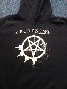 Arch enemy European Tour hoodie 2024.Size large .Totally unworn. Freepost. - Picture 1 of 2