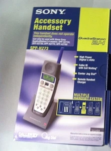 Sony QuadraStation 2.4 Cordless accessory handset - Picture 1 of 1