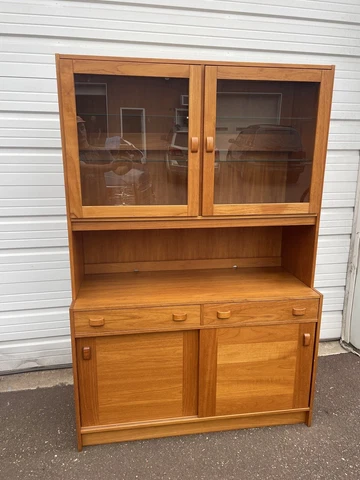 Domino Mobler Denmark China Cabinet Display Case Mid Century Modern Cover