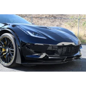 APR Performance Carbon Fiber Front OEM Canards & Spats Corvette C7 Z06 15-19 New - Picture 1 of 5