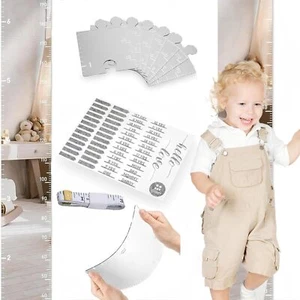 Growth Chart Mirror for Wall - Kids Height Wall Chart, Puzzle Mirror & Bedroom - Picture 1 of 5