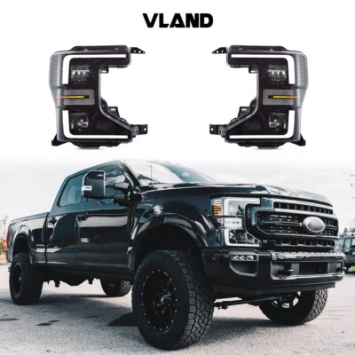 VLAND LED Headlights For 2020-2022 Ford F250 350 450 F550 Super Duty Front Lamps - Image 1 of 4