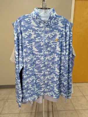 JERSEY MARSHALL DE PLUMÓN RECTO PARA HOMBRE NUEVO CON ETIQUETAS, TALLA: XL, COLOR: AZUL CAMUFLAJE (M13) Foto 1 de 3