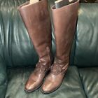 Tory Burch Preloved Sz 6.5 Brown Tall Boots