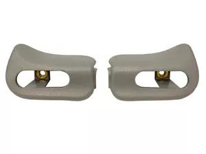 Sun Visor Trim Caps Set for Mercedes R129 SL500 SL600 1994-2001 Orion Gray Color - Picture 1 of 5