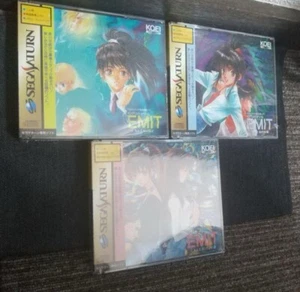 Sega Saturn EMIT 3-disc set Vol.1, 2, 3 Factory sealed Japan - Picture 1 of 4