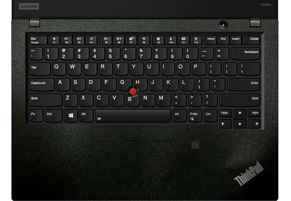 2-pack Matte Black Palmrest Sticker for Lenovo T490S T490 T550 T570 T590 T15 - Image 1 of 1