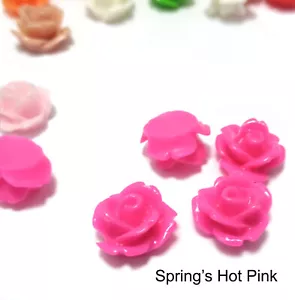 Rosas de 20 x 10 mm - rosa caliente de primavera - Imagen 1 de 1
