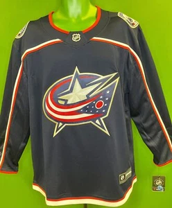 NHL Columbus Blue Jackets Fanatics Breakaway Jersey Stitched Men's Large NWT - Picture 1 of 10