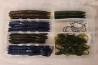 Yum 48 pc BASS KIT Worm Kit  - Lures , Hooks, Tackle Tray  YWMK1 