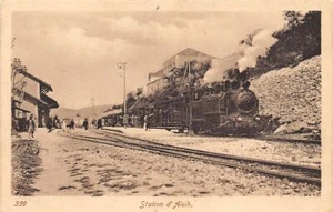Lebanon - ALEY - The train station - Publ. Sarrafian Bros. 359 - - Liban - ALEY - Picture 1 of 2