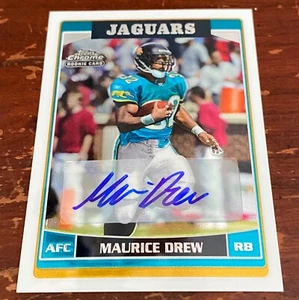MAURICE JONES-DREW💥ROOKIE AUTOGRAPH💥2006 Topps CHROME #247💥RC AUTO💥💎Mint💎 - Picture 1 of 7