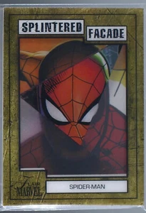 2023 Marvel Flair Splintered Facade Shadowbox SF17 Spiderman - Picture 1 of 2