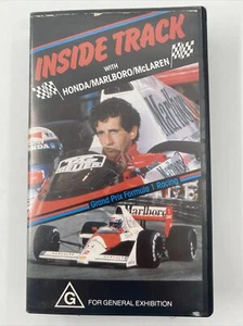 Inside Track With Honda/Marlboro/McLaren VHS Tape 1989 - Picture 1 of 3