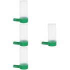 4pcs Plastic Chick Feeder Chick Food Container Feeder Chicken Feeding