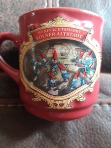  Becher Mohaba Glas WEIHNACHTSMARKT. Deutschland.Sammler.Tee.Kaffee.Weihnachten - Bild 1 von 4
