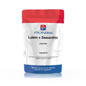 Lutein (40mg) & Zeaxanthin (4mg) softgels, PROTECTS EYES, EYE HEALTH - Picture 1 of 2