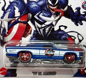 Hot Wheels Spider-Man Maximum Venom ‘71 El Camino Venomized Captain America #3/5