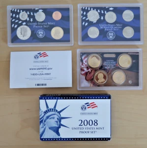 2008 United States Mint Proof Set - COA and OGP - Picture 1 of 10