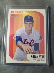 2014 Nolan Ryan Topps Heritage New York Mets - Foto 1 di 2