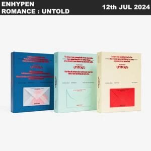 ENHYPEN ROMANCE : UNTOLD Standard Ver 3SET CD+Photobook+Photocard+Etc+Tracking# - Picture 1 of 9