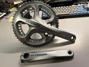 SHIMANO FC-6700 CRANKSET ULTEGRA 10 SPEED BICYCLE 175 MM 53/39 T HOLLOWTECH II - Picture 1 of 2