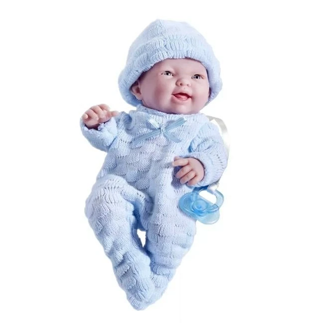 JC Toys 18452 9.5 In. Mini La Newborn Doll - Real Boy