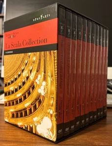 La Scala Collection DVD 12 Disc Box Set Opus Arte Teatro Alla Scala 11 Operas - Picture 1 of 3