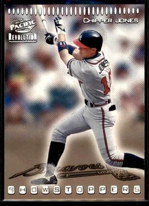 1998 Revolution Showstoppers Chipper Jones #23 Atlanta Braves - Foto 1 di 2