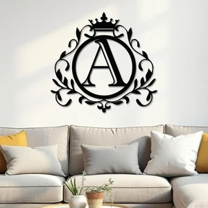 Royal Monogram Sign - Picture 1 of 17