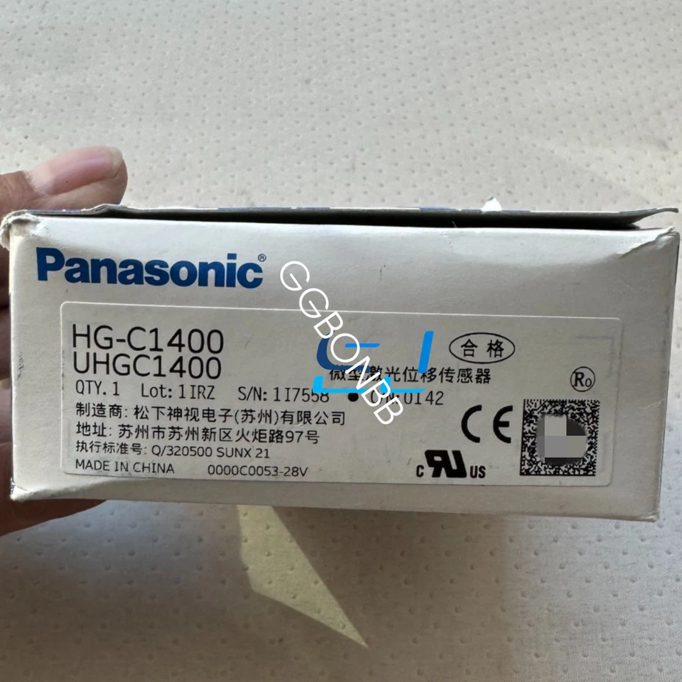 Nuevo sensor de desplazamiento láser Panasonic HG-C1400 HGC1400 FedEx o DHL o UPS Foto 1 de 4