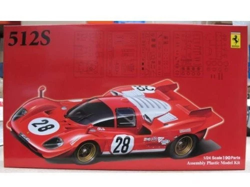 Fujimi model 1/24 real sports car SPOT Ferrari 512S Short Tail - Image 1 of 1