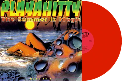 Playahitty - The Summer Is Magic (Red Vinyl 12" 2024, Reissue DOTB 12R) - Image 1 of 4