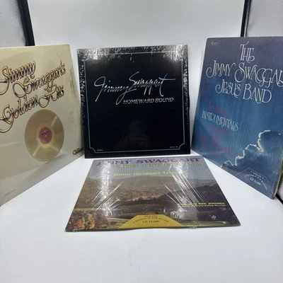 Jimmy Swaggart Lot Of 4 LPs Southern  Gospel Music Record Album Vinyl Lps Foto 1 de 4